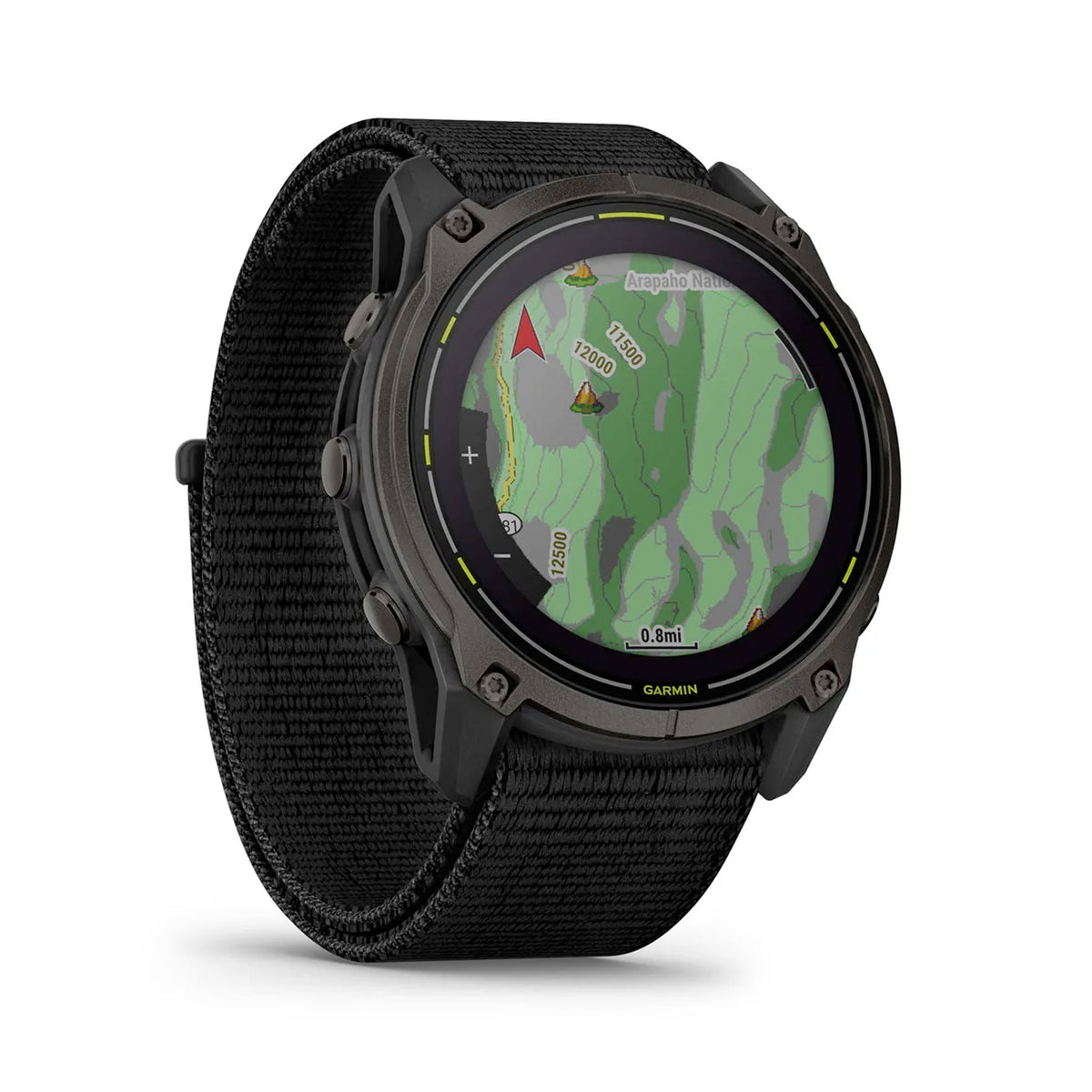 Garmin Enduro™ 3 Carbon Gray DLC Titanium with Black Ultrafit Nylon Strap