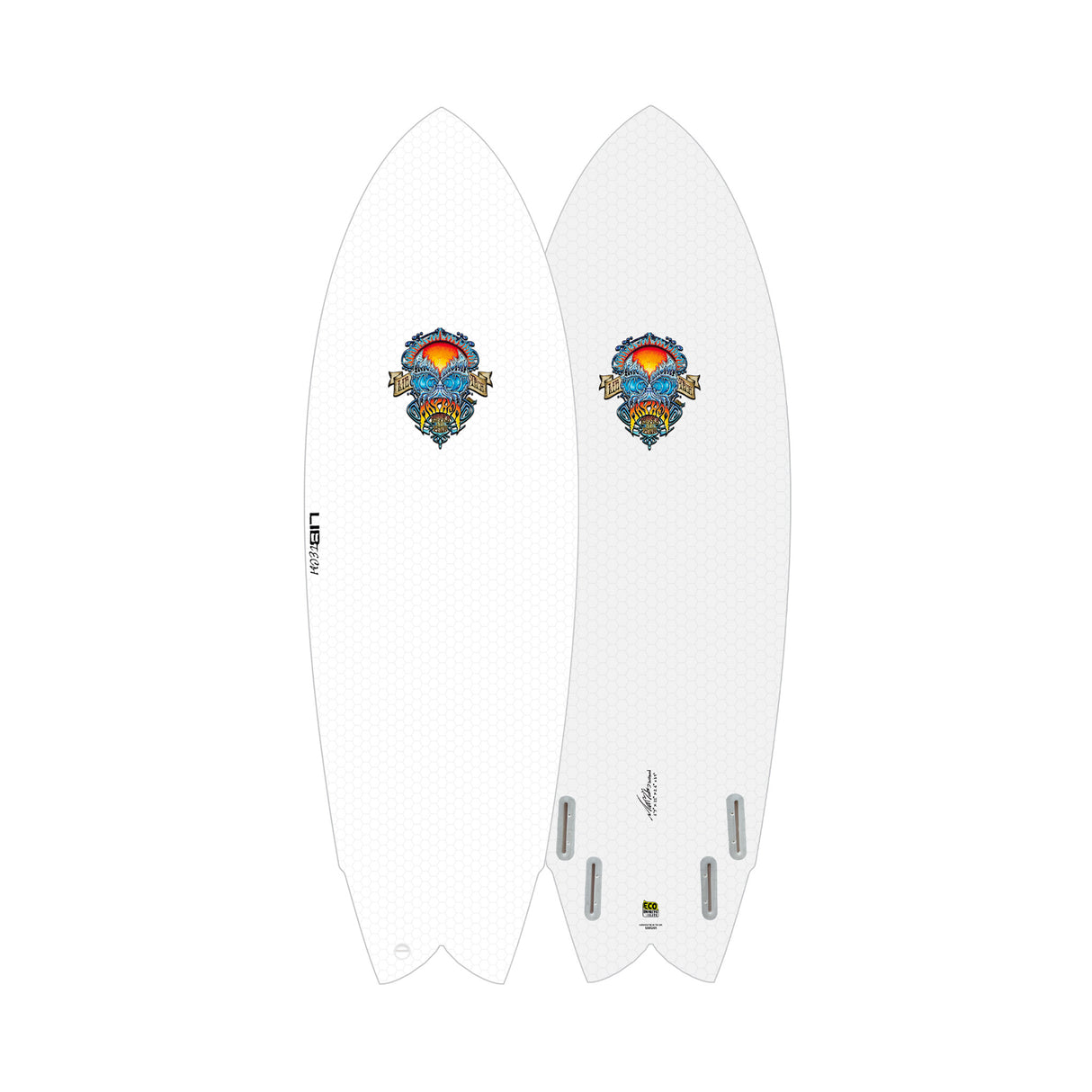 Lib Tech 2025 LOST RNF Retro Fish Surfboard