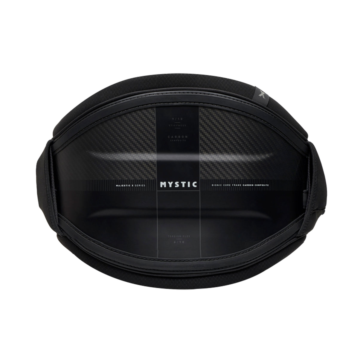 Mystic 2024 Majestic X Kiteboarding Harness Black