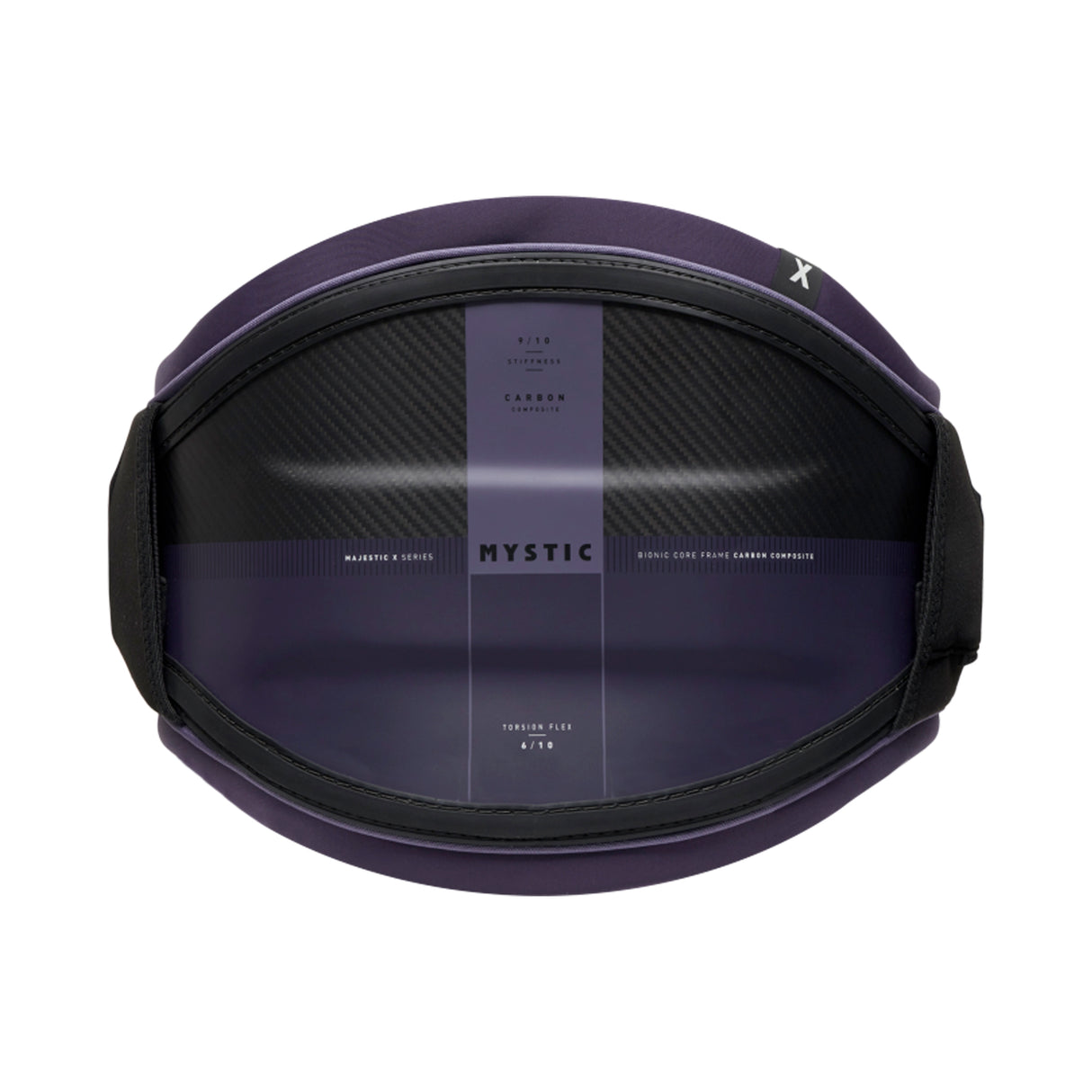 Mystic 2024 Majestic X Kiteboarding Harness Purple