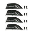 Naish IXEF 4.0 cm Fins (4) with hardware