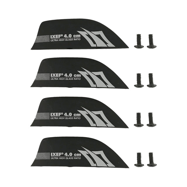 Naish IXEF 4.0 cm Fins (4) with hardware