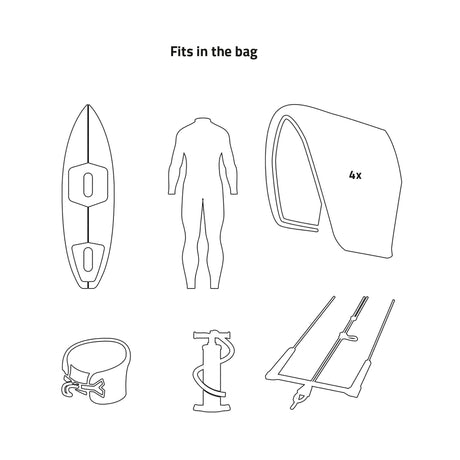 Prolimit Performance Surf/Kite Double Board Bag