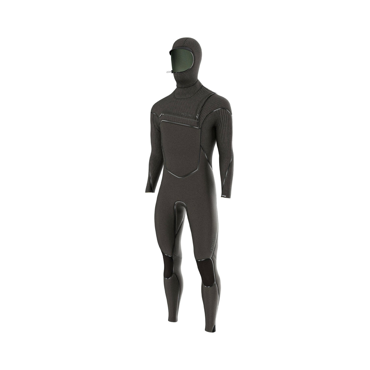 Prolimit Predator Steamer 4/3mm Men's Front Zip Hooded Wetsuit