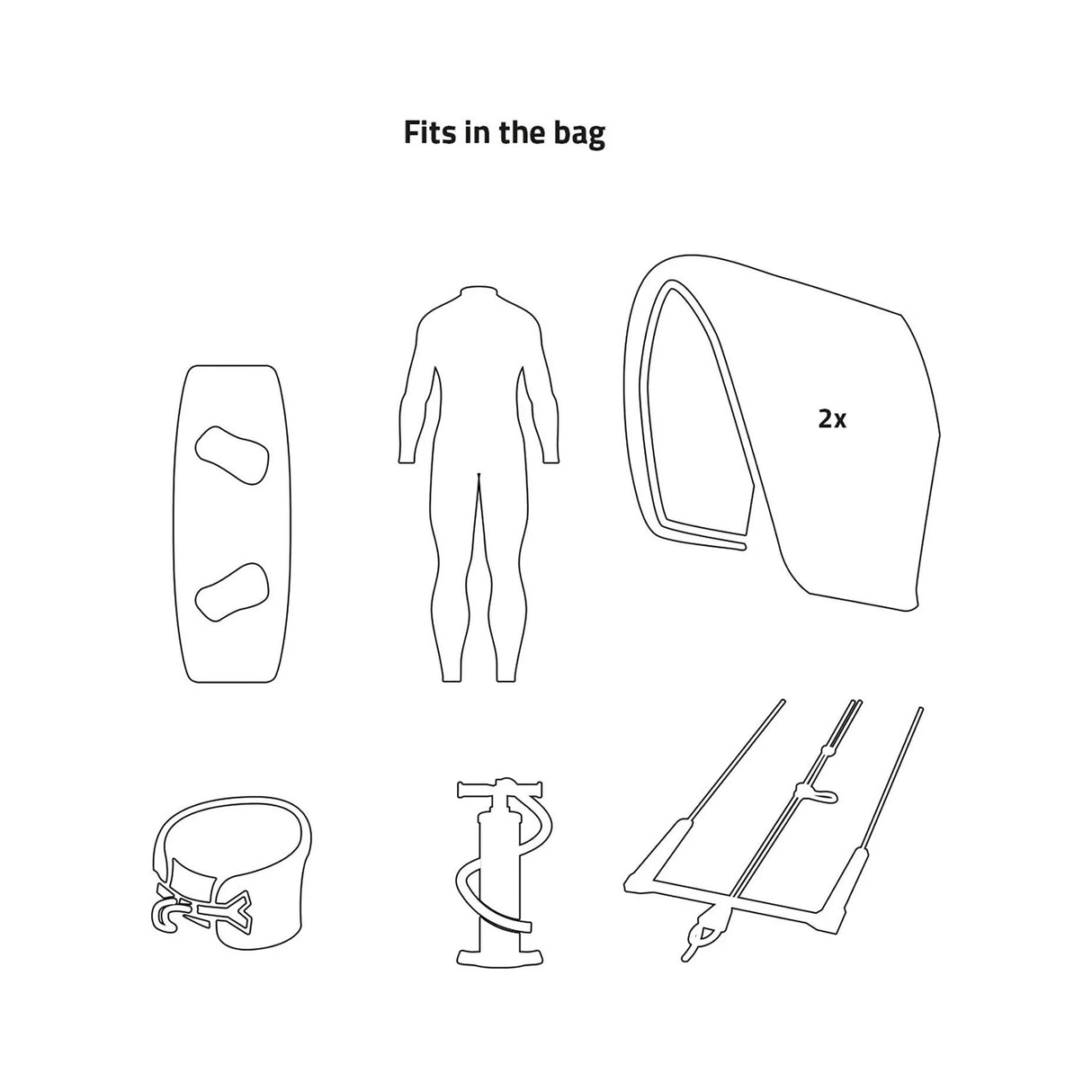 Prolimit Ultralight Kite Golf Bag