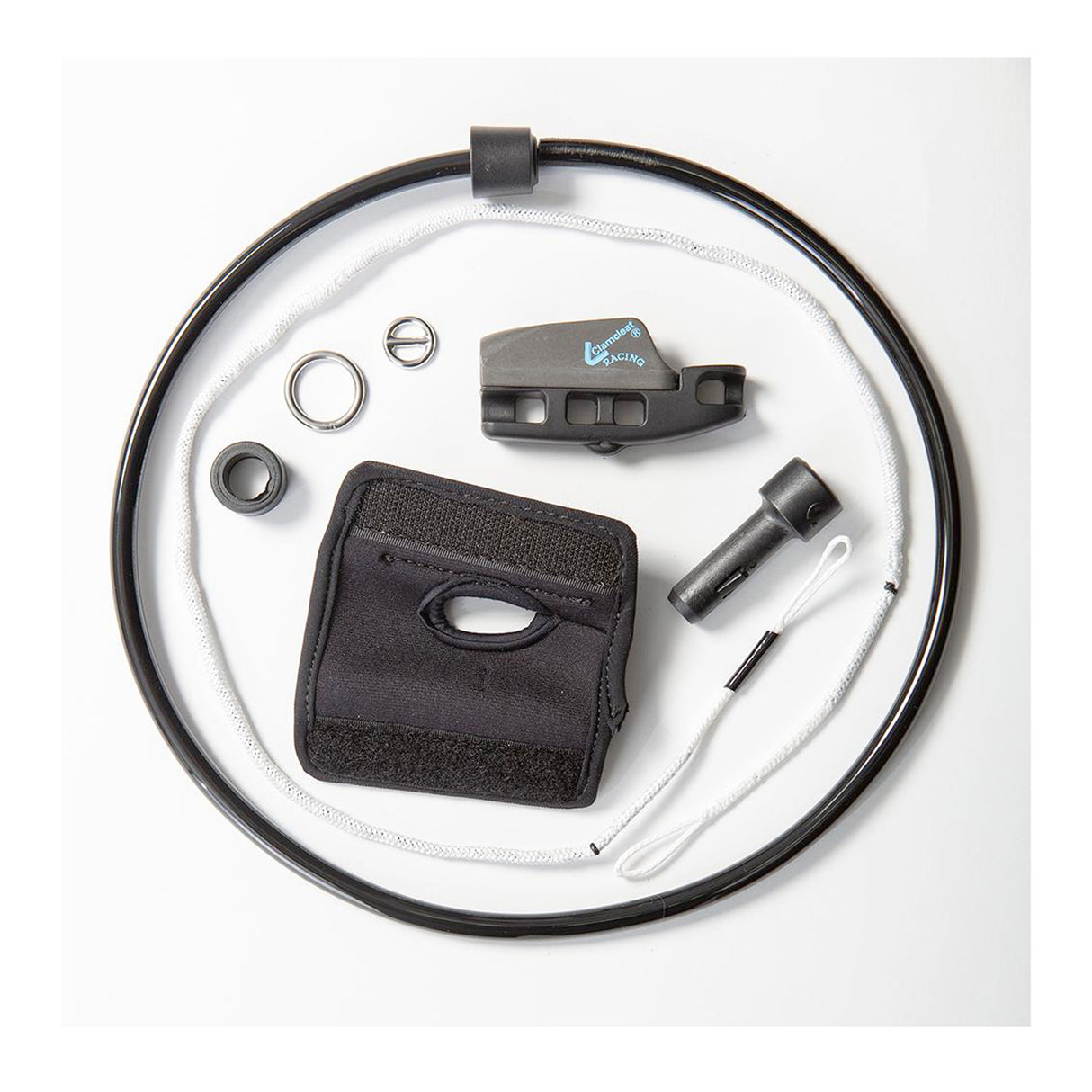 Slingshot Sentry Clam Cleat Set + Flagging Line