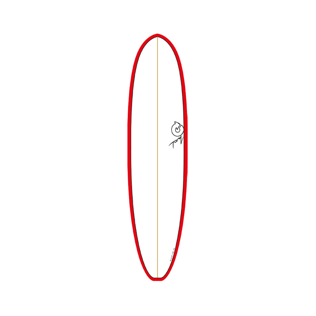 Torq tet fun V+ red rail surfboard