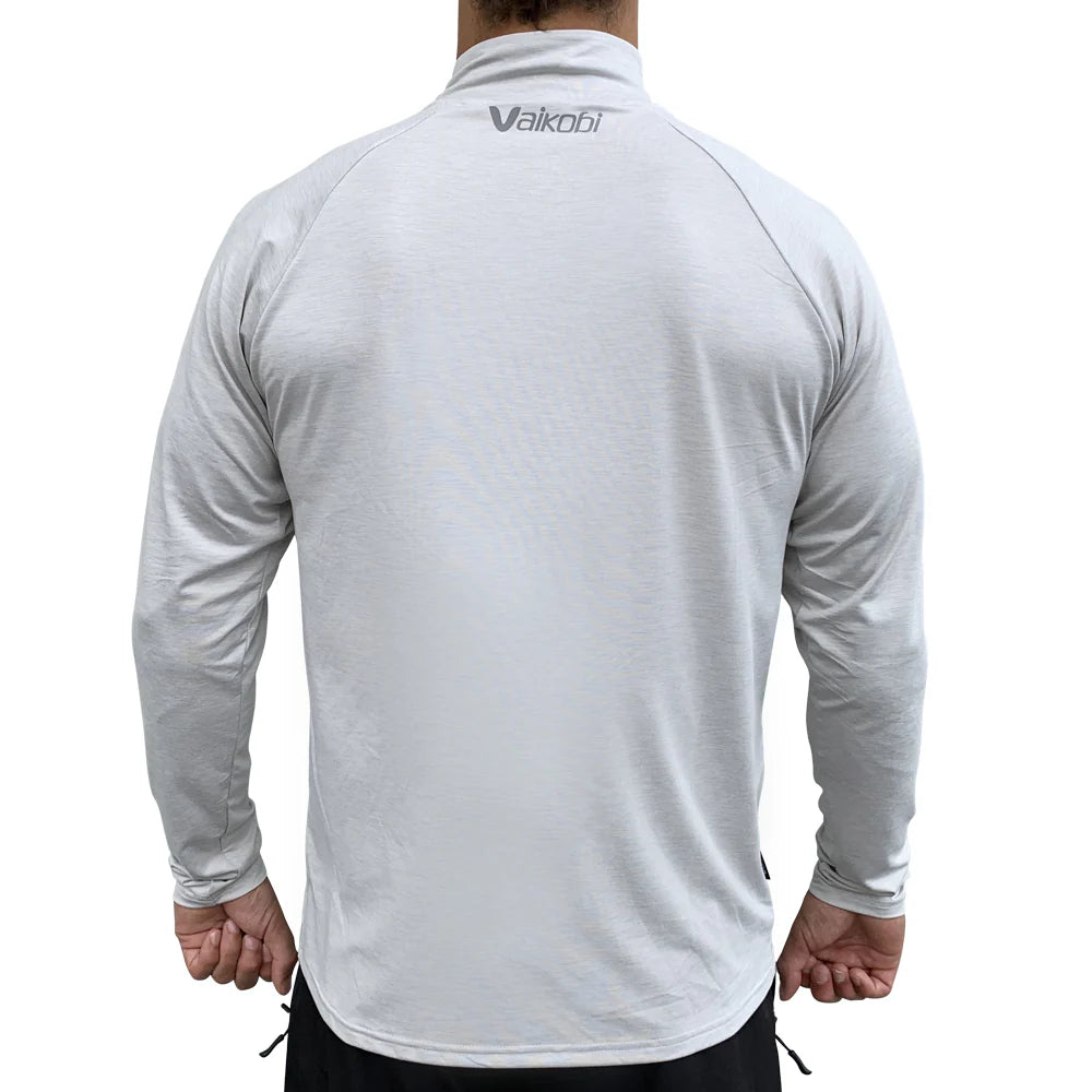 Vaikobi UV Long Sleeve Zip Tech Top