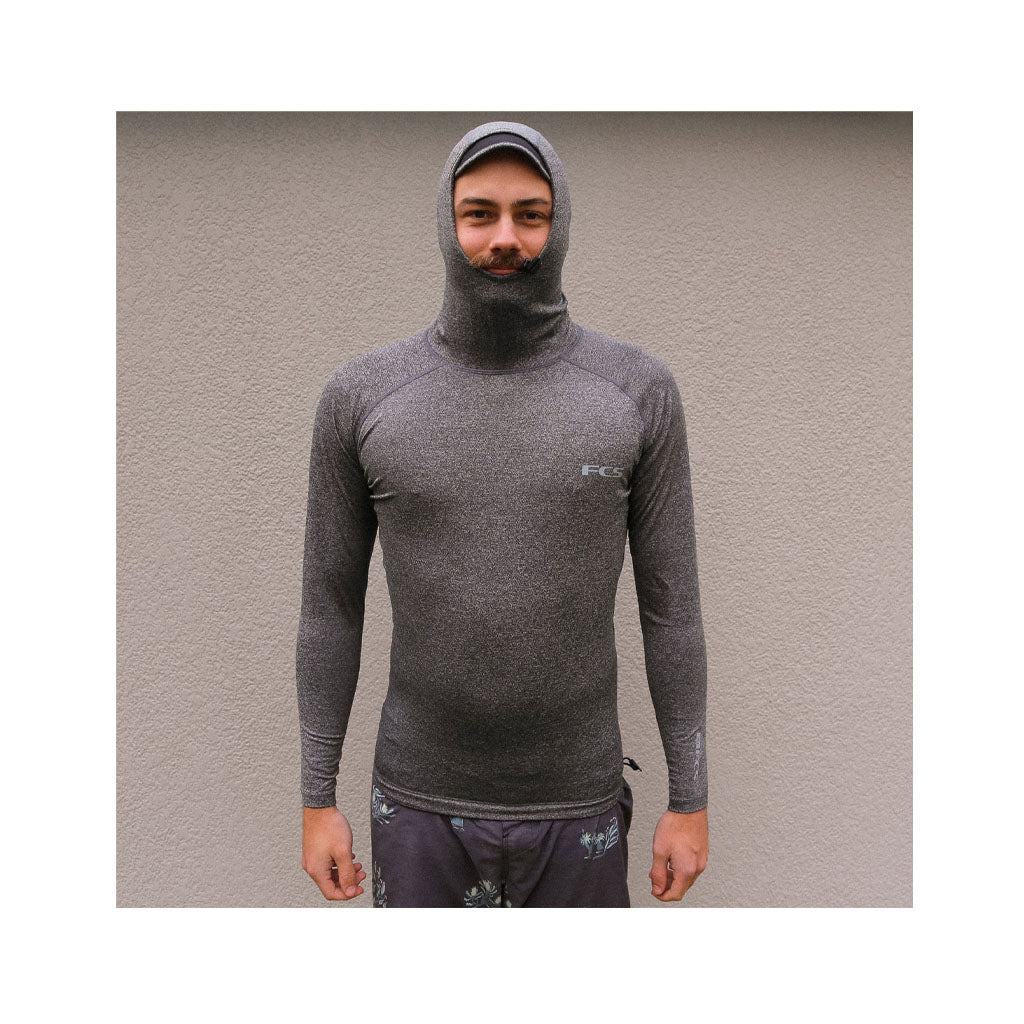 FCS Essential Hooded Vest L/S Rashguard