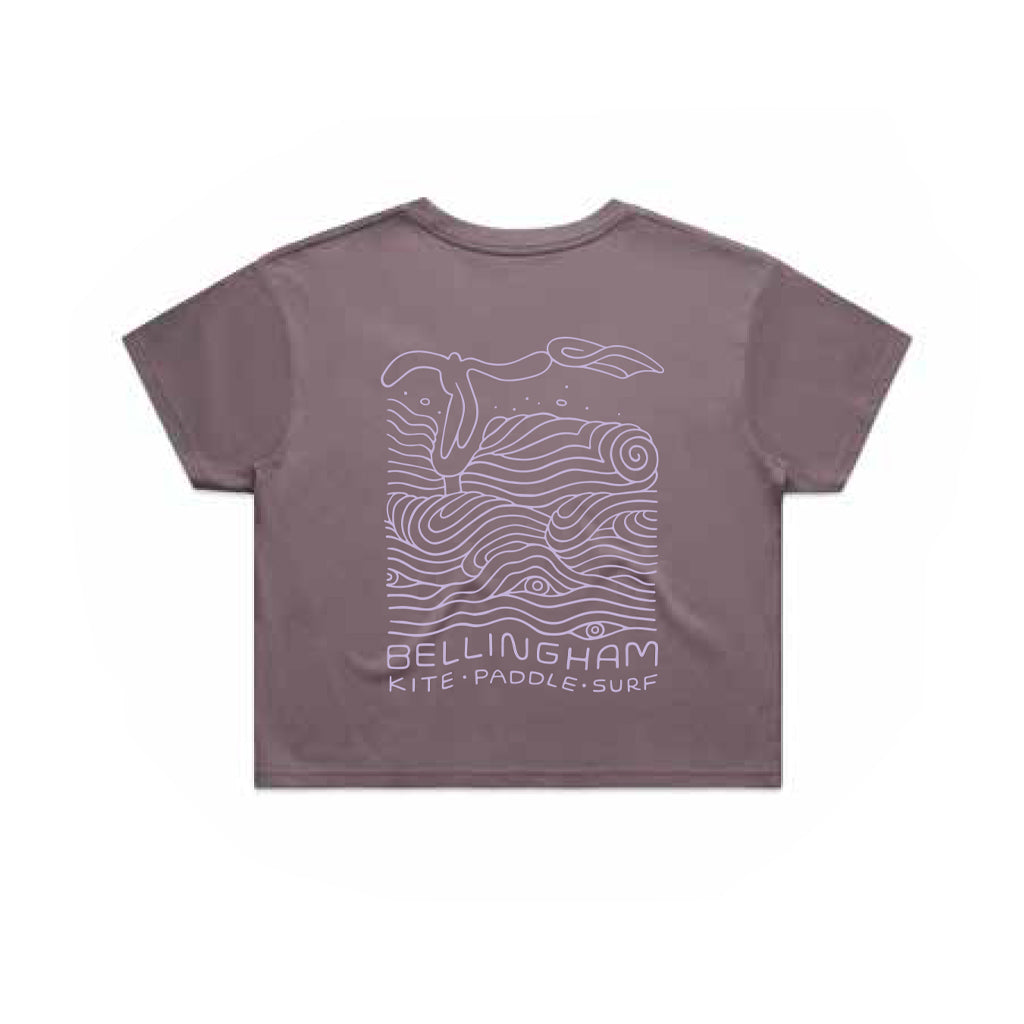 KPS Women's Wing Foil Bellingham Crop Shirt