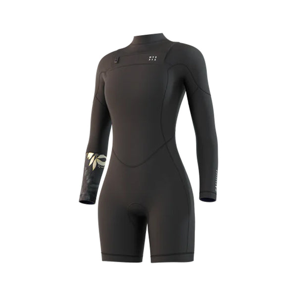 Mystic 2023 Dazzled 3/2mm Women's Longarm Shorty Wetsuit Kite Paddle Surf