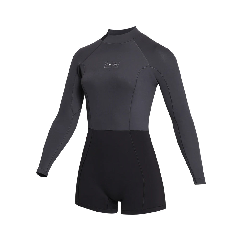 Mystic 2023 Lunar 2mm Women's Shorty Longarm Back Zip Wetsuit