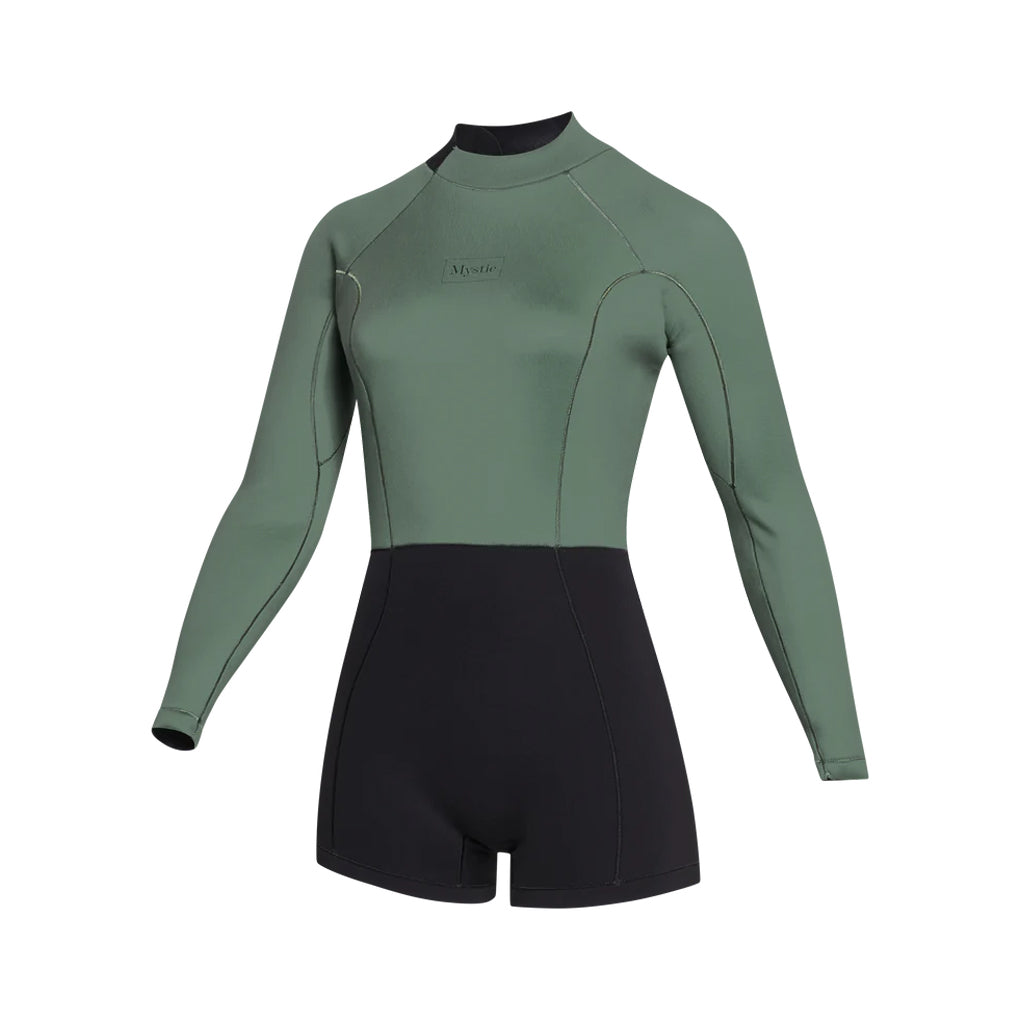 Mystic 2023 Lunar 2mm Women's Shorty Longarm Back Zip Wetsuit
