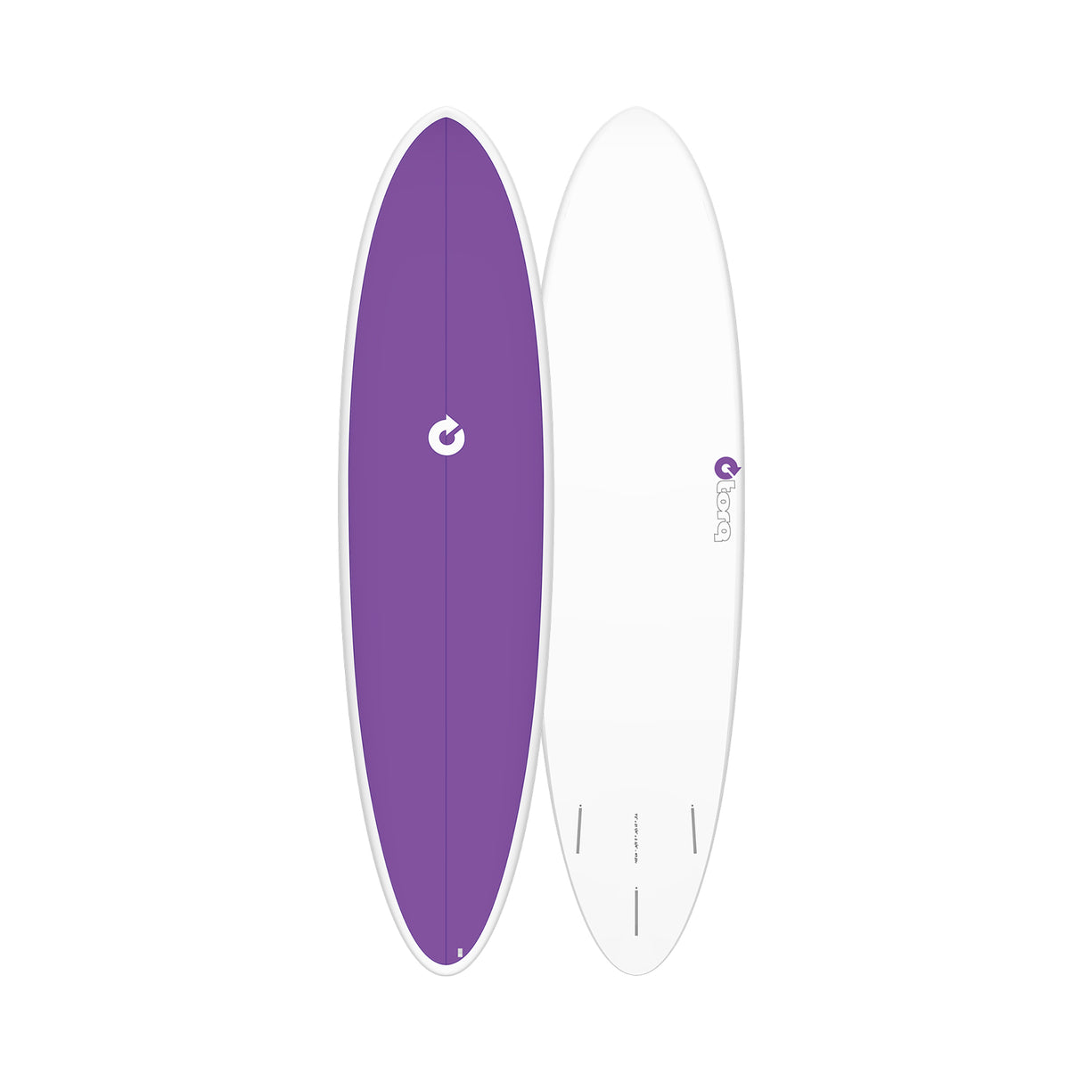 Torq TET Mod Fun Colored Deck Purple Surfboard