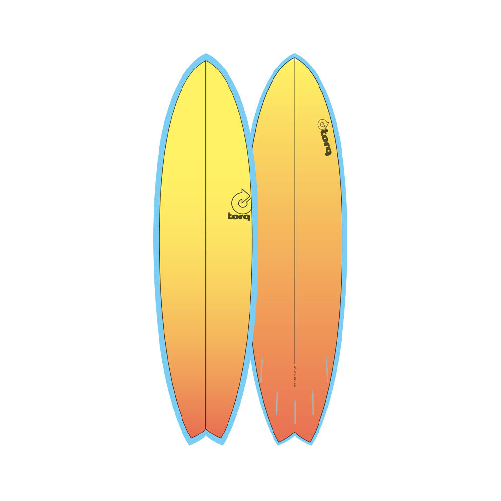 torq tet mod fish orange fade