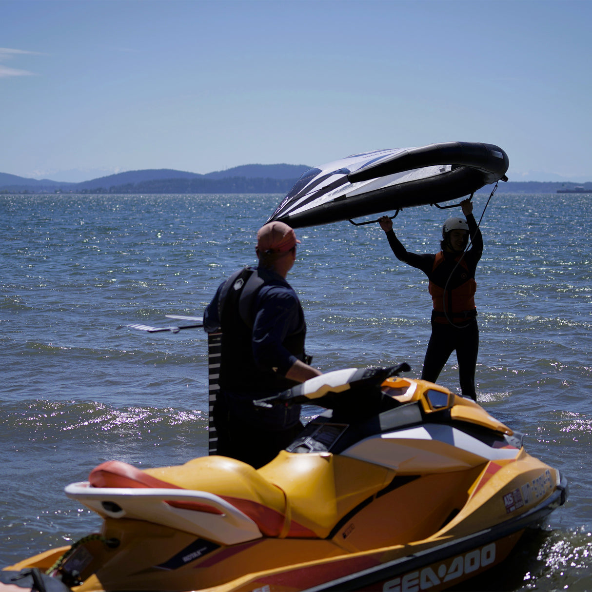 Beginner Wing Foil Lesson Single Student - Wing Foiling Progression