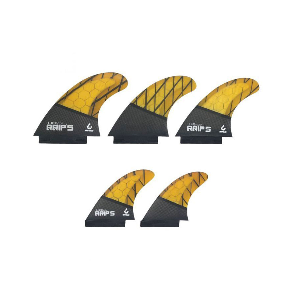 Lib Tech Tri Quad 5 Fin Set Large