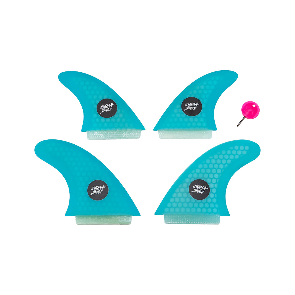 Catch Surf Honeycomb High Performance Quad Fin Set