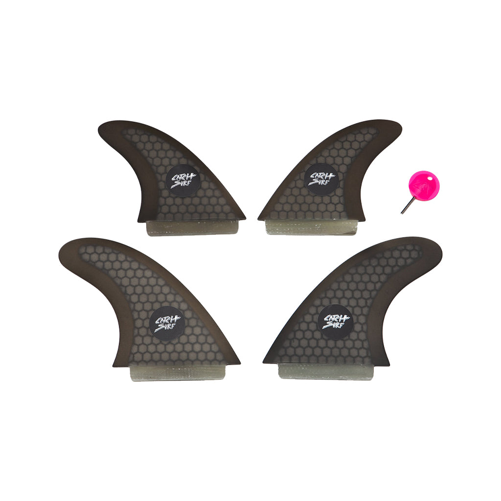 Catch Surf Honeycomb High Performance Quad Fin Set