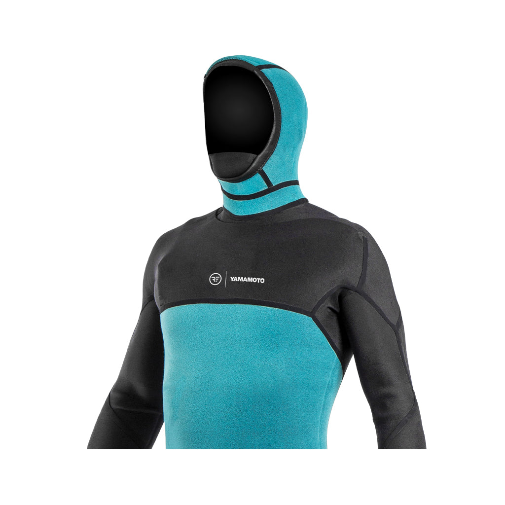 Ride Engine Onsen 4/3 Men's Front Zip Hooded Full Wetsuit