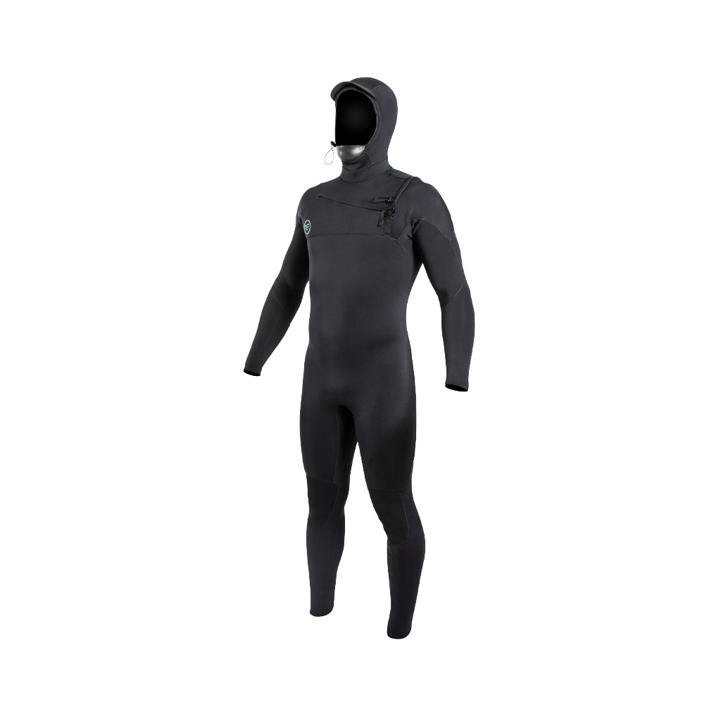 Ride Engine Onsen 4/3 Men's Front Zip Hooded Full Wetsuit