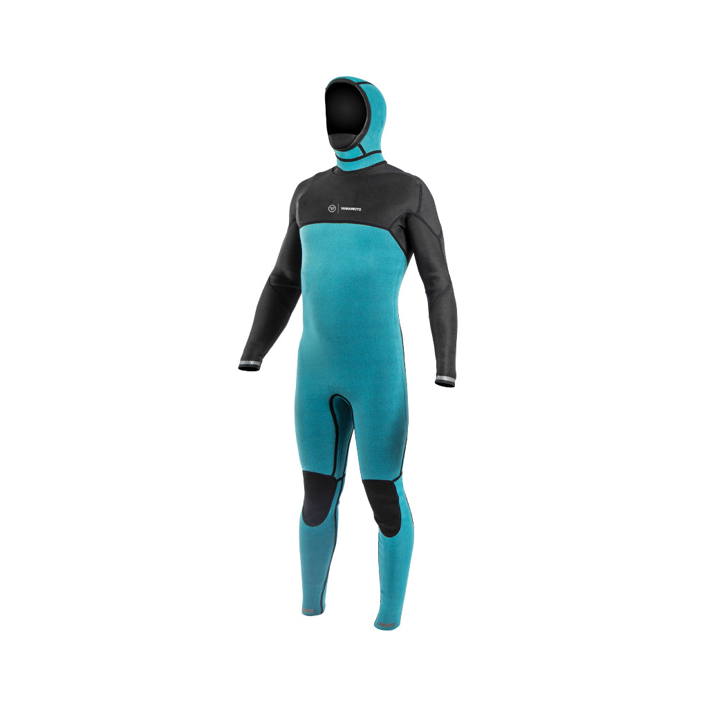 Ride Engine Onsen 4/3 Men's Front Zip Hooded Full Wetsuit