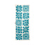 Nomadix Towel Big Flowers Teal Ocean