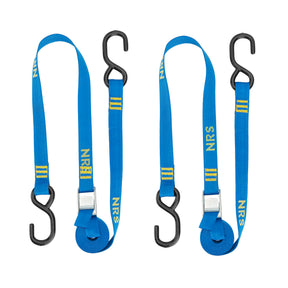 NRS J-Hook Tie-Down Straps 6' Pair