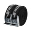 NRS 1" HD Tie-Down Straps black 12'