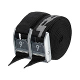 NRS 1" HD Tie-Down Straps black 9'