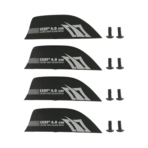 Naish IXEF 4.0 cm Fins (4) with hardware