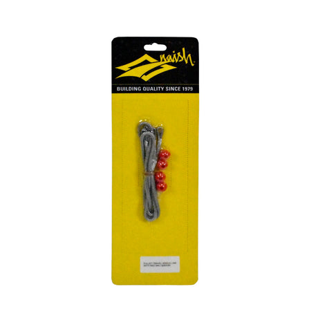 Pulley Travel Bridle Line (60cm) with Red Balls 