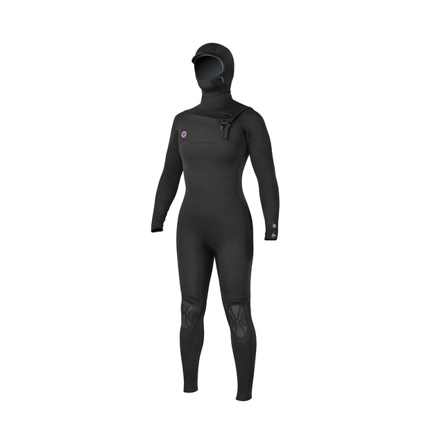 Ride Engine Women's RE_X 5/4/3 Hooded Chest Zip Full Wetsuit