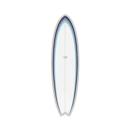 Torq TET Mod Fish Blue Grey Surfboard