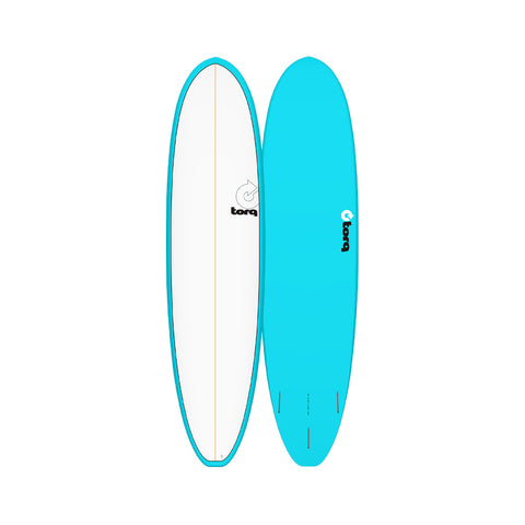 Torq Tet Fun V+ Blue White Deck Surfboard