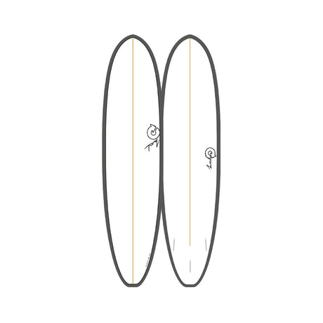 Torq tet fun V+ graphite rail surfboard