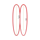 Torq tet fun V+ red rail surfboard