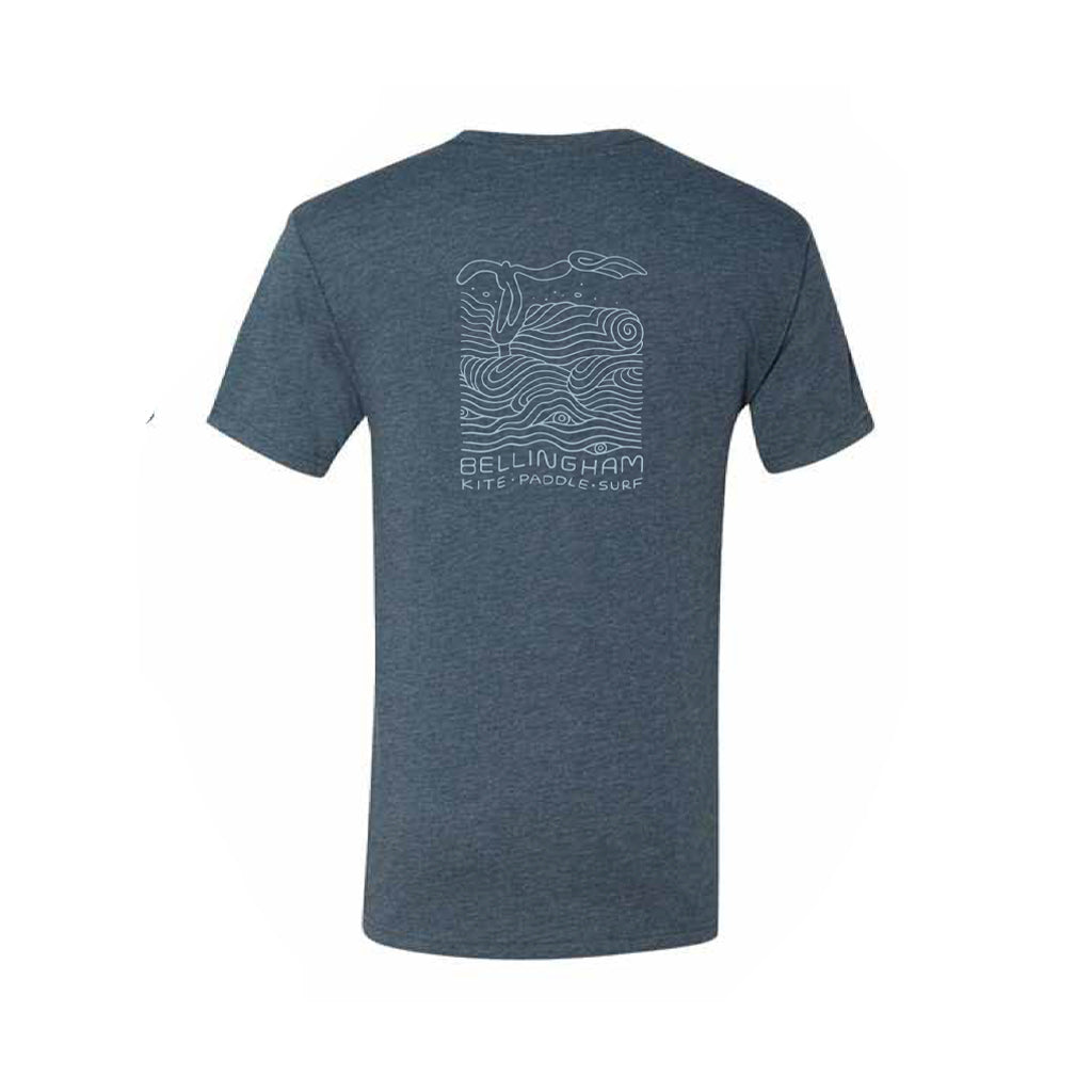 KPS Wing Foil Bellingham T-Shirt Blue