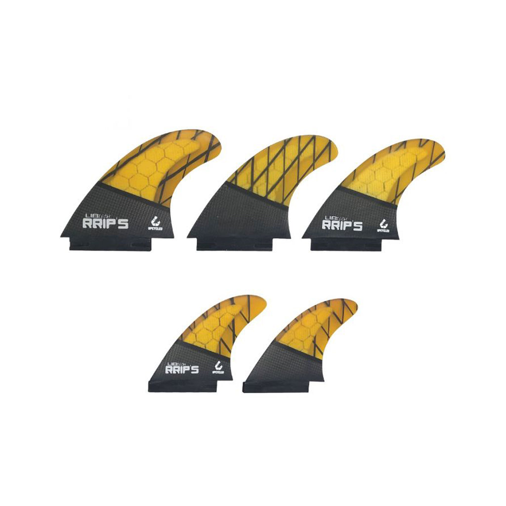 Lib Tech RRIP'S Tri Quad Surfboard Fin Set