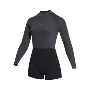 Mystic 2023 Lunar 2mm Women's Shorty Longarm Back Zip Wetsuit
