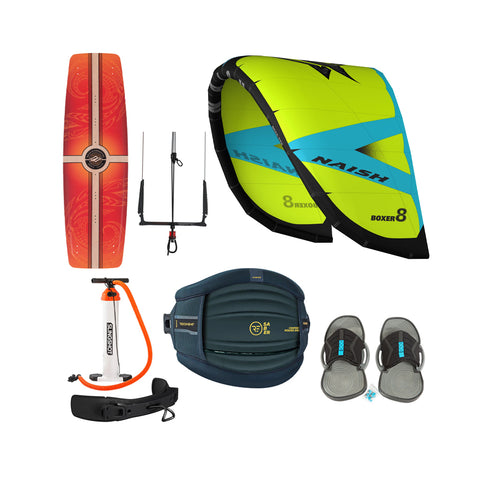 Naish S27 Boxer Complete Kiteboarding Package