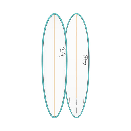 Torq TET Fun Mod Sea Green + Pinline Surfboard