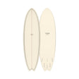 Torq TET Mod Fish Classic Cream + Pattern Surfboard