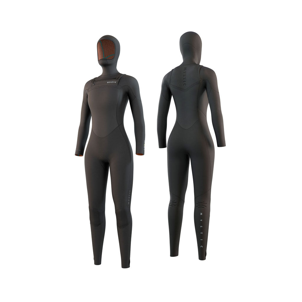 Mystic 2022 Gem Women's Hooded Fullsuit 6/4/3mm Front Zip