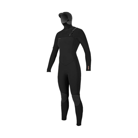 O'Neill Hyperfreak 5.5/4 Hooded Chest Zip Women's Wetsuit