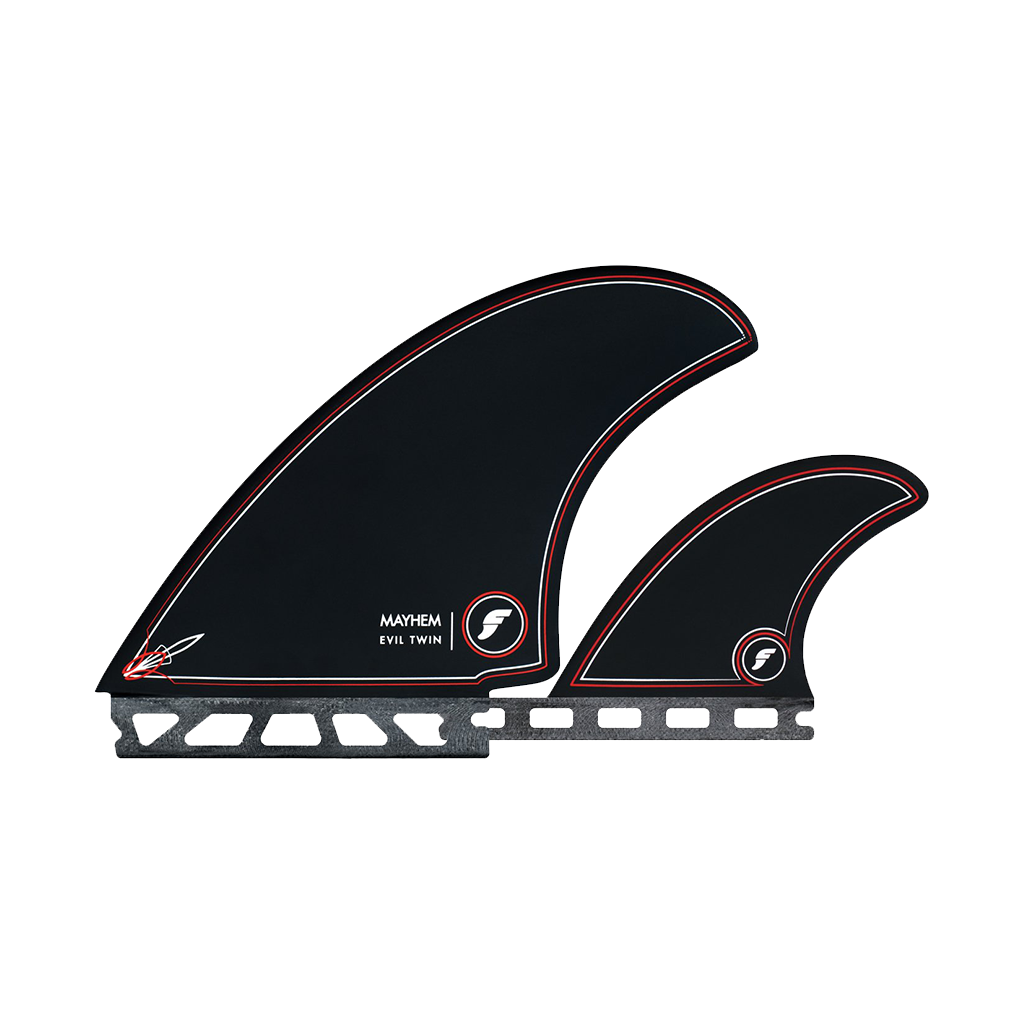 Futures Mayhem Evil Twin + 1 Fin Set