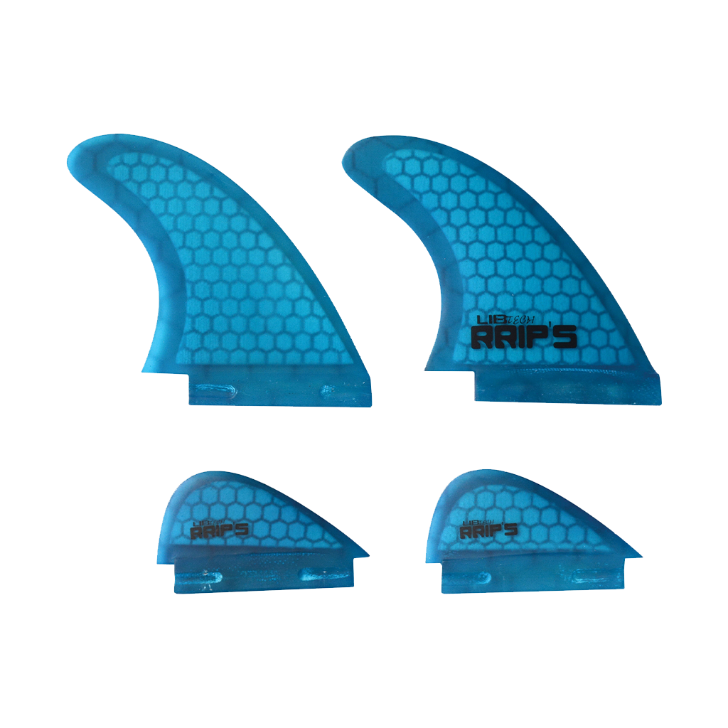 Lib Tech Quad Wakesurf Fin Set