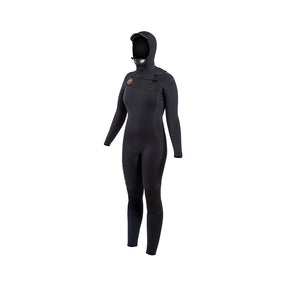 Ride Engine Onsen 5/4/3 Women's Front Zip Hooded Full Wetsuit