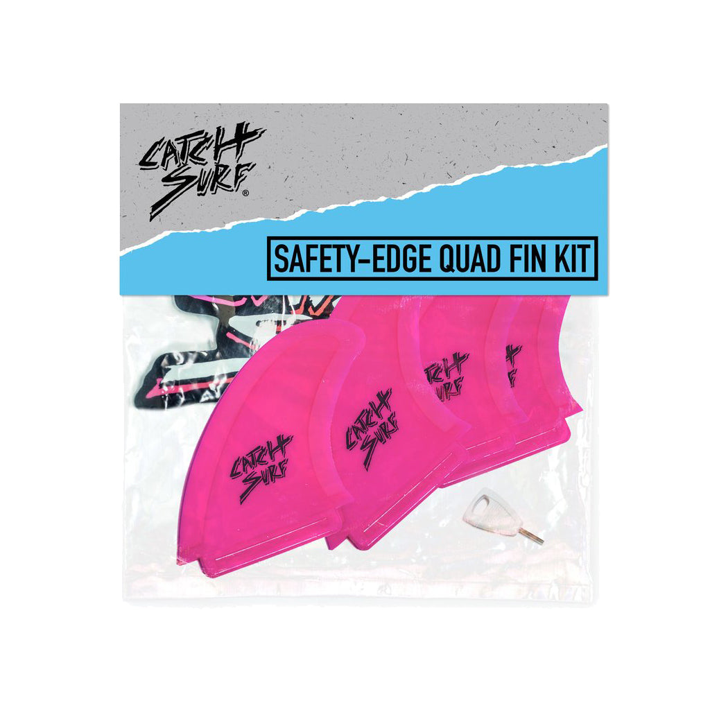 Catch Surf High Performance Safety Edge Quad Fin Set
