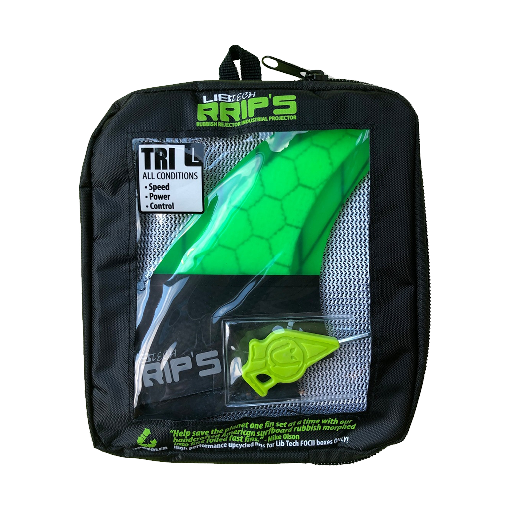 Lib Tech Tri Fin Set Large Green
